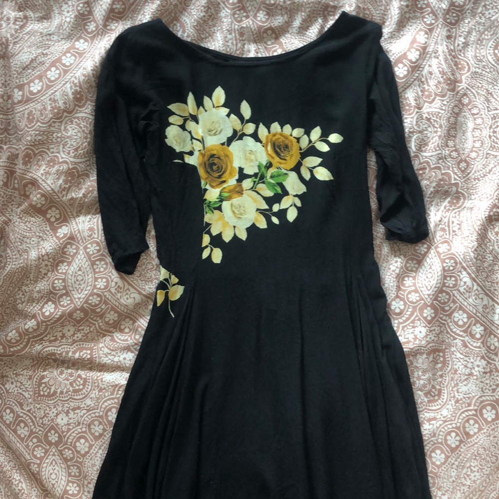 Motel Rocks Floral Midi Dress